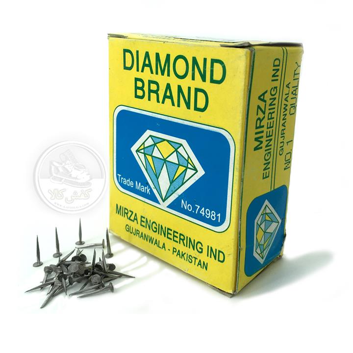 میخ کفاشی سایه الماس نشان کد 1037 Diamond Brand shoe tacks